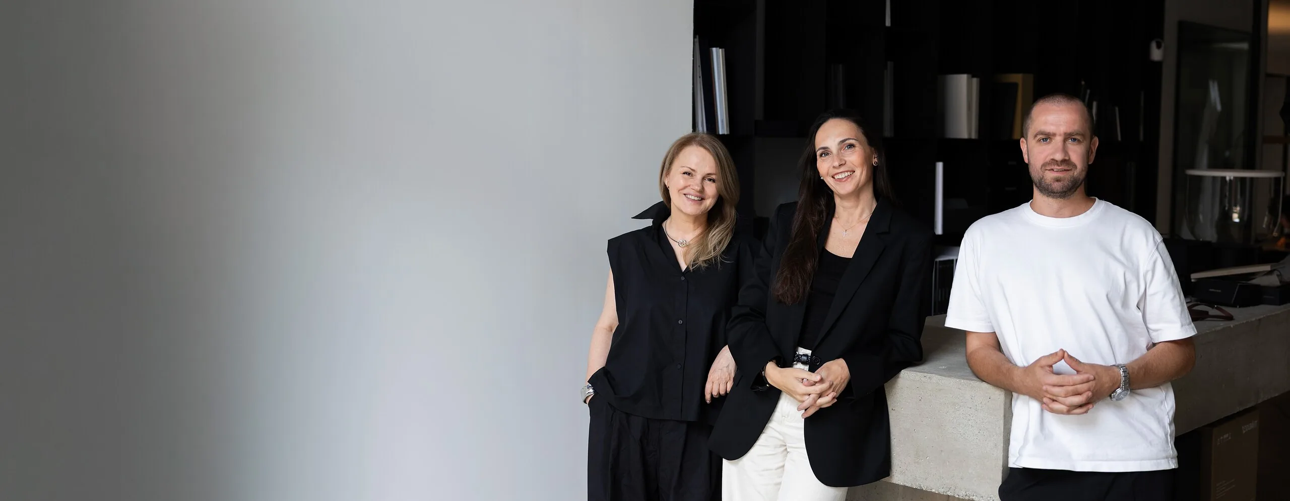 El equipo del showroom de Betton